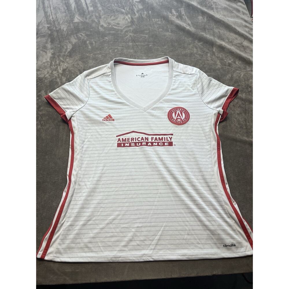 Adidas Atlanta United Fc MLS Soccer Jersey Size Xxl Women's 2xL American Fam